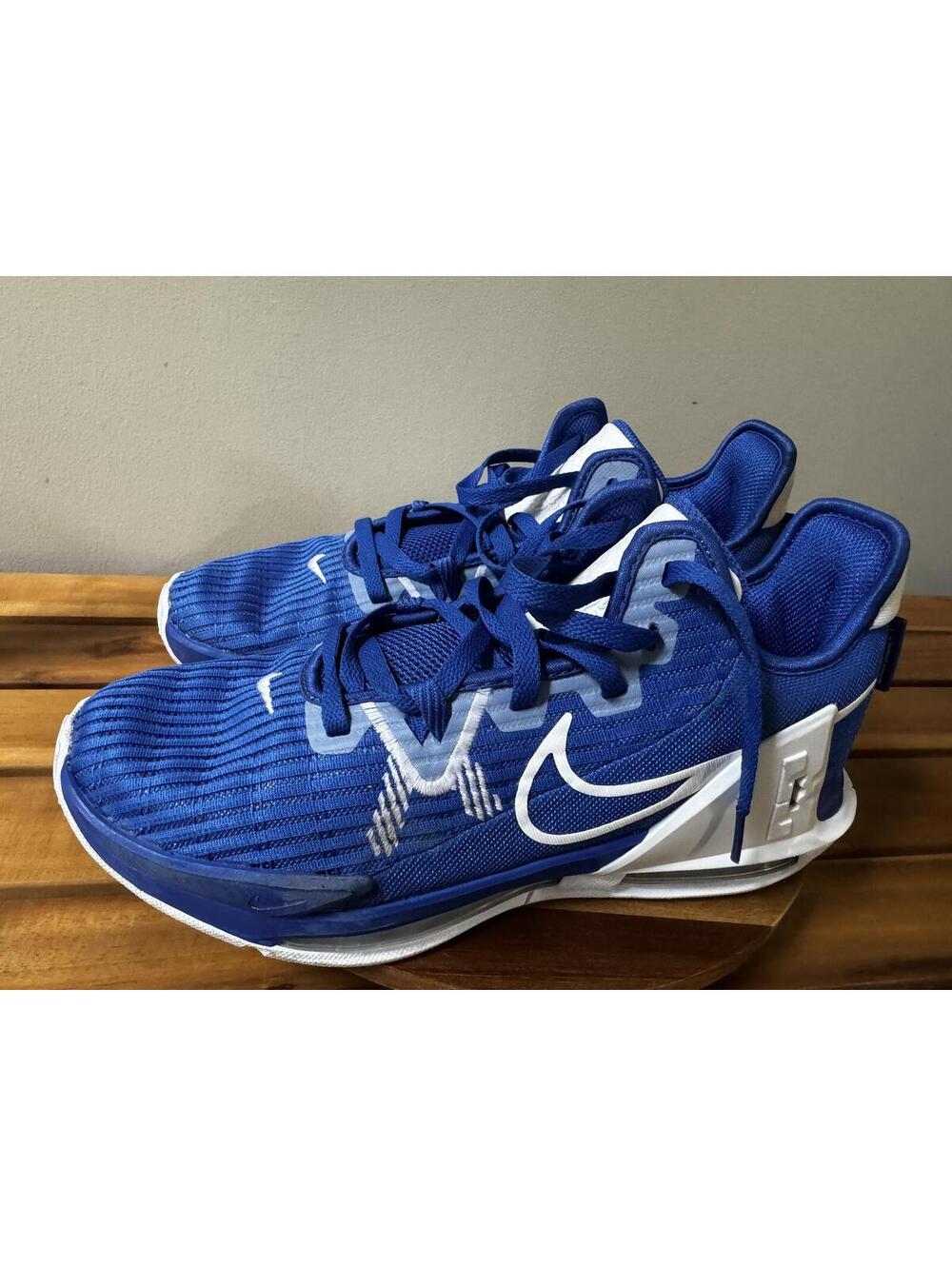 Nike LeBron Witness 7 Game Royal/White Basketball Shoes